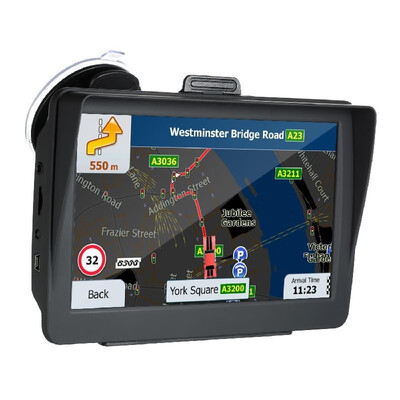 

7"HD GPS Navigation System 8G Voice Guidance&Directional Speed Limit Alerts with 3D North America Maps