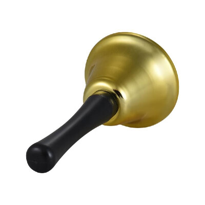 

Gold Hand Bell Loud Call Bell Jingles Ringing for Wedding Events Decoration Food Line Alarm Christmas Gift