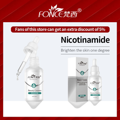 

Fonce Nicotinamide Liquid Skin Whitening Serum Reduce Face melanin dark yellow Women Hyaluronic acid Moisturizing Essence 30ml