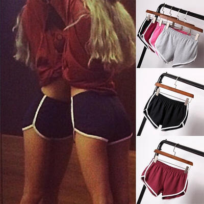 

Fashion Women Girls Summer Pants Women Sports Shorts Gym Yoga Shorts -L