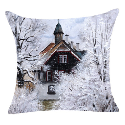 

〖Follure〗Christmas Pillow Cover Decor Pillow Case Sofa Waist Throw Cushion Cover