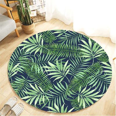 

Gobestart Botany Elements Blanket Round Bathroom carpet 60cm