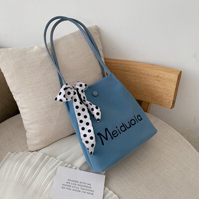 

Korean version of 100 bags chic small fresh silk scarf womens bag the new 2019 Shangtot bag handbag single shoulder bag