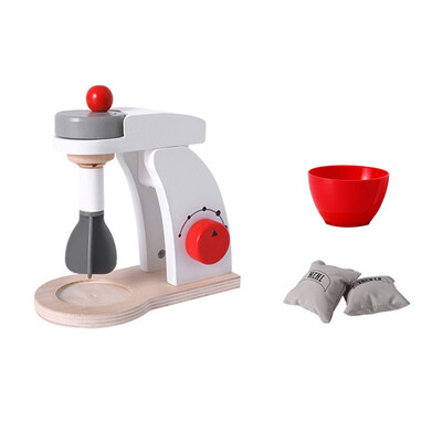 

〖Follure〗Childrens Play House Kitchen Toy Set Wooden Simulation Bread Machine