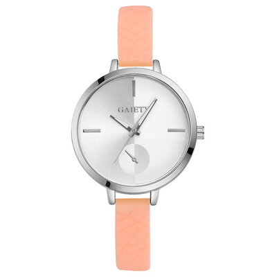 

GAIETY Men Women Fashion Strap Analog Quartz Wrist Watch Luxury Simple Style Designed Bracelet Watches Women Clock 533