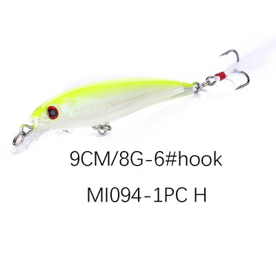 

VISSEN 1PCS 8g9cm Minor Fishing Lure Topwater Minnow Fishing Lures Artificial Hard Bait Mini Wobblers Pesca Crankbait