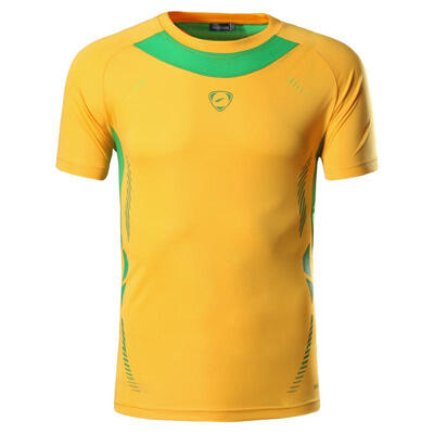 

Mens Fitness Sports Tights Stretch Short Sleeve Quick-drying Compression T Shirt Running Training Shirts LSL322