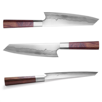

8 angle handle Damascus kitchen knife