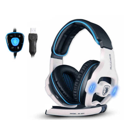 

SA-903 Computer Game Headset Wearing Ear Protection 71 Channel Usb Computer Headset