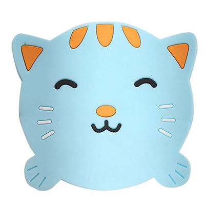 

1PC Cute Cat Silicone Dining Table Placemat Coaster Kitchen Accessories Mat Cup Bar Mug Cartoon Drink Pads Hot Drink Holder