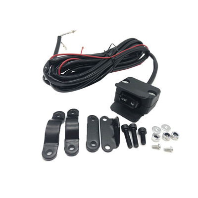 

Universal Motorcycle ATVUTV Winch Rocker Switch Handlebar Control Line Warn Accessories
