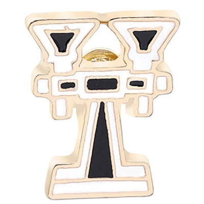 

Fashion Coffee Lover Metal Pins Maker Coffee Addict Brooch Cute Gift