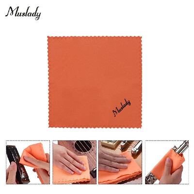 

Muslady Musical Instrument Cleaning Cloth Clean Tool Soft Fiber Cloth for Guitar Violin Ukulele Clarinet Trumpet Saxophone Cleanin
