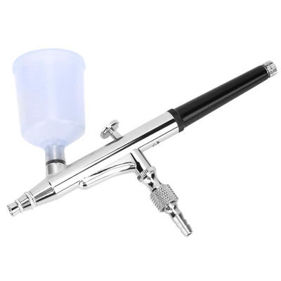 

Greensen Double Acting Outer Adjustment 03mm Airbrush Nozzle Painting Spray with 20cc40cc Cup