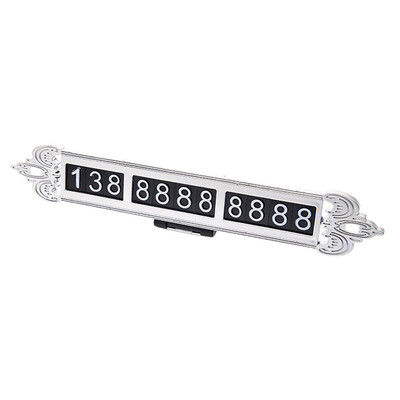 

Tailored Car Parking Card Telephone Number Card Notice Night Florescent Sucker Plate