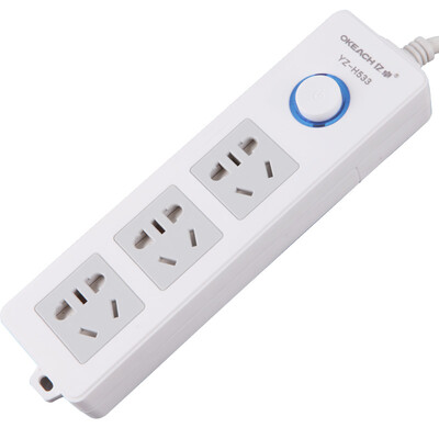 

YIJIBEI Plug-in board Strip socket socket wiring board new national standard patch panel 3 18 meters total control switch YZ-H533