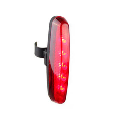 

5 LED 6 Lighting Mode Bike Seat Post Mount Safety Light Night Riding Bicycle Caution Warning Lamp