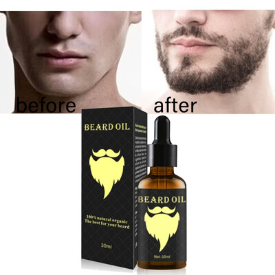 

Ginger Oil Men Beard Growth Enhancer Facial Nutrition Moustache Grow Beard Shaping Tool Beard care products