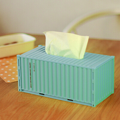 

Toponeto Container Tissue Box Case Tissue Seat Type Napkin Holder Paper Storage Cover