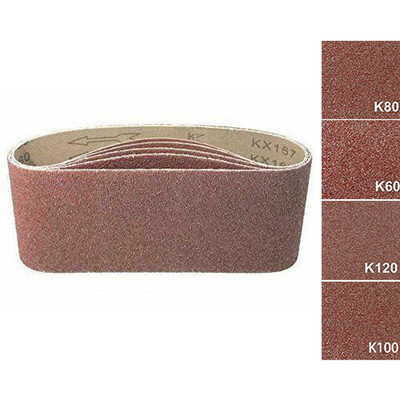 

10Pcs 75 X 457 Mm Abrasive Synthetic Resin Sanding Belt Paper For Belt Sander