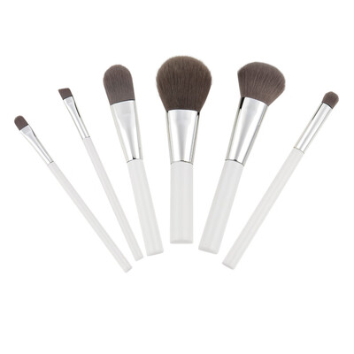 

〖Follure〗6PCS Charcoal Fibre Cosmetic Makeup Brush Lip Makeup Brush Eyeshadow Brush