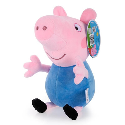 

Original Brand Peppa Pig 46cm George Dinosaur Stuffed Plush Toy Family Party Doll Christmas New Year Gift for Kids