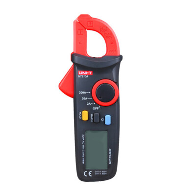 

UNI-T UT210A 2000 Count Mini Digital Clamp Meter Multimeter Tester Auto Range AC Current 2A20A200A