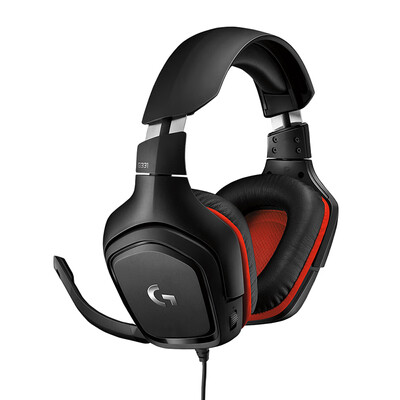 

Logitech G G331 Stereo Cable Game Headset Microphone Computer E-sports Headphones Headset Headset APEX Headphones Eat Chicken Headphones G231 Upgrade