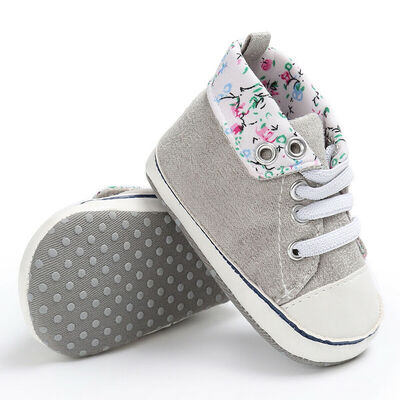 

0-9M Baby Girl Anti-slip Soft Sole Crib Shoes Newborn Prewalkers Cute Shoes