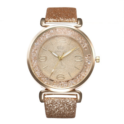 

New ladies luxury rhinestone quicksand digital watch fashion quartz watch female models