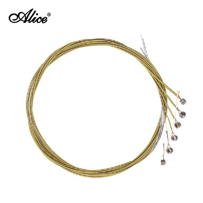 

Alice AW430- Light Acoustic Guitar Strings Set Steel Strings for 36inch - 42inch Acoustic Guitars Pack of 6PCS