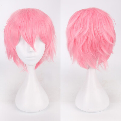 

〖Follure〗Multi Color Short Straight Hair Wig Anime Party Cosplay Full sell Wigs 35cm