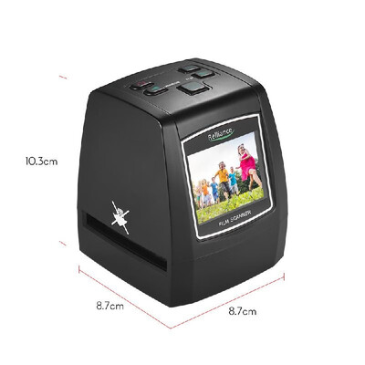 

Film Scanner High-Resolution 14MP22MP Film Slide Scanner Convert 35mm 135mm 126mm 110mm 8mm Color Monochrome Slide Film Negative