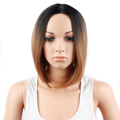 

〖Follure〗Women Fashion Lady Gradient Short Straight Hair Cosplay Party Wig