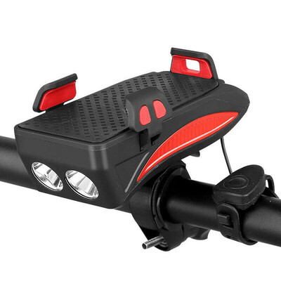 

Bicycle Cycling Headlights Phone Holder Loudspeaker Power Bank 2000mA4000mA