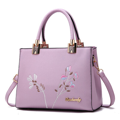 

Womens handbags Korean version of spring&summer middle-aged womens bags Joker single shoulder diagonal bag fashion mother ba