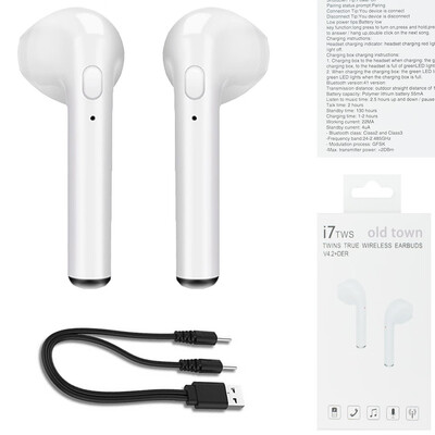 

Bluetooth Earphones Earbuds Wireless Headset TWS Double Twins Stereo Music Headphone For iPhone 6 Samsung Android Xiaomi Huawei