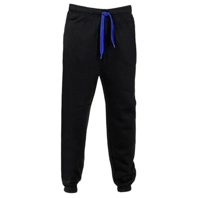 

Gobestart Men Casual Gym Pockets Jogging Sports Solid Harem Elastic Waist Trousers Pants