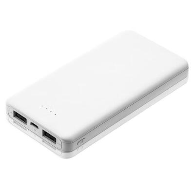 

10000mAh Mini Power Bank External Battery Bank Quick Charge Powerbank 21AMAX Portable Charger With Dual USB Output