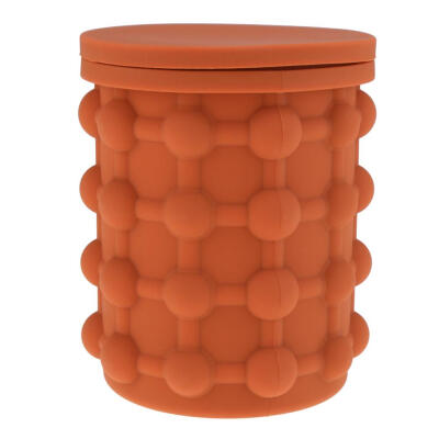 

Space Saving Silicone Ice Cube Storage Buckets Ice Blocks Barrel Holder