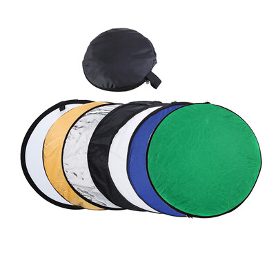 

32" 80cm 7 in 1 Portable Photography Studio Multi Photo Disc Collapsible Light Reflector