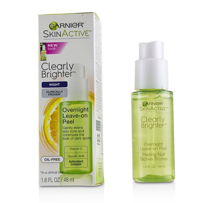 

GARNIER - SkinActive Clearly Brighter Overnight Leave-On Peel 48ml16oz
