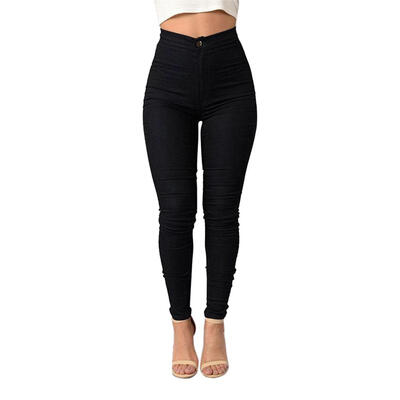 

Stretch Jeans High Waist Slim Pencil Trousers Women Denim Pants Leggings