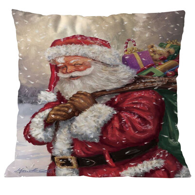 

〖Follure〗Cotton Linen Christmas Pillow Case Sofa Car Throw Cushion Cover Home Decor