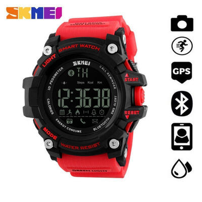 

SKMEI Luxury Analog-Digital Bluetooth Smart Watch Sport Waterproof Wrist Watch