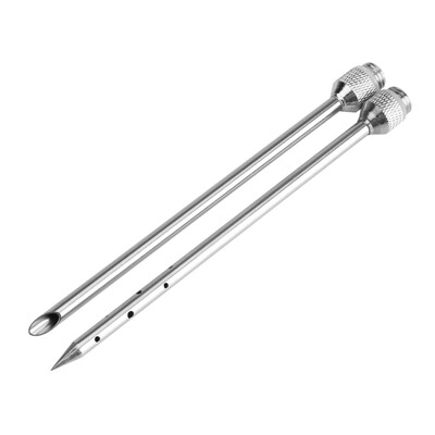 

Greensen Grill Stainless Steel Meat Marinade Injector Flavor Needle Cooking SyringeMeat Marinade Injector Cooking Syringe
