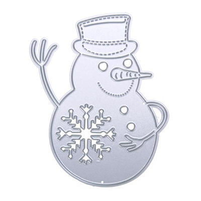 

Snowman Cutting Dies Stencils Scrapbook Embossing DIY Craft Album Card Gift