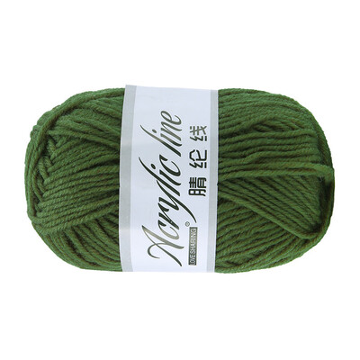 

Gobestart 50g Chunky Wool Roving Scarf Knit Wool Yarn Thickness Warm Hat Household A