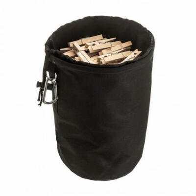 

Hanging Clothespin Bag Clothes Pins Drawstring Laundry Sturdy Storage Holder