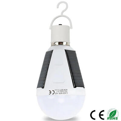 

Rechargeable LED Bulb E27 Solar Lamp Outdoor Emergency Waterproof IP65 Solar Powered Bulbs Camping Hiking Fishing Light11-15W